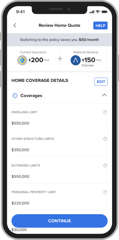 Home coverage review